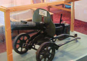 Пулемет в музее Ципьи