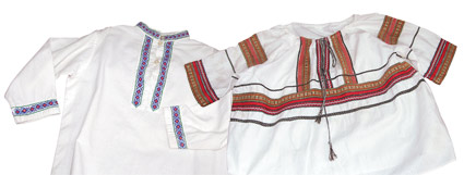 Мордовские народные рубашки