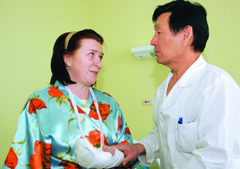 Хирург Неттов и его пациентка Нина Маркина