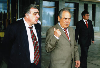 Яков Геллер и Президент Шаймиев
