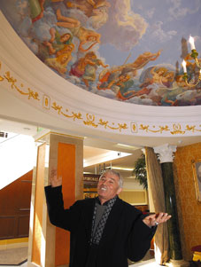 Расписные потолки в отеле Корстон Казань