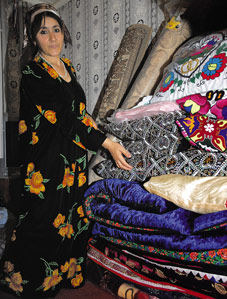 Приданое таджикской невесты