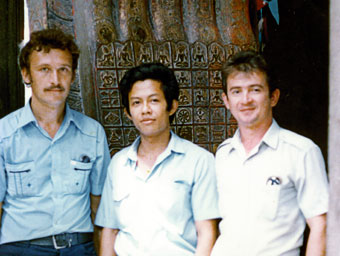 Ибрагимов с друзьями из Камбоджи