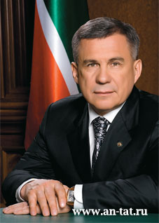 President of Tatarstan Rustam Minnikhanov