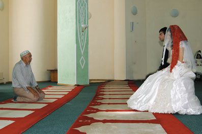 Азербайджанская свадьба, Никах