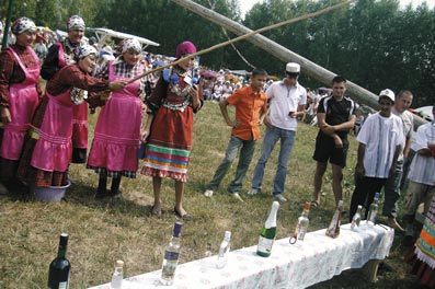 Праздник удмуртской культуры Гырон Быдтон 2010 в Татарстане 