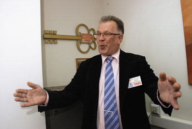 Hans Joachim Bachmann, director OBI in Kazan