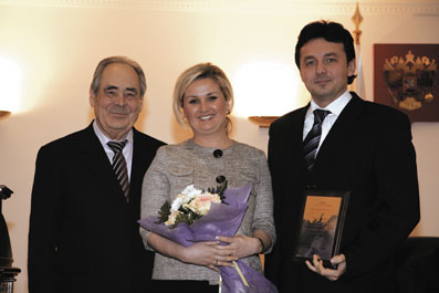Генконсул Турции в РТ Ахмет Тута с женой и первым президентом РТ Минтимером Шаймиевым