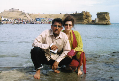 Супруги Хан в Пакистане