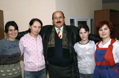 Бригада Исаха Алиева на объектах Универсиады-2013