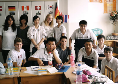Руслан в китайской школе