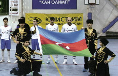 Команда по мини-футболу азербайджанцев Татарстана
