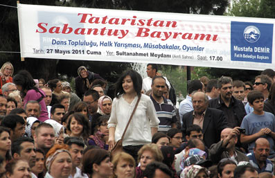 Сабантуй в Стамбуле 2011