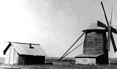 Ветряная мельница конца 19-начала 20 веков