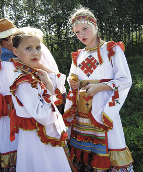 Республиканский праздник чувашской культуры Уяв-2011 в г. Нурлат