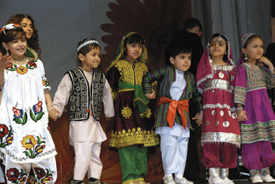 Ученики афганского отделения воскресной школы Казани