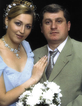Свадьба Малхаза Капанадзе и Натальи Бурмагиной
