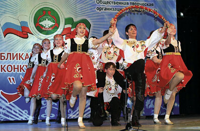 День народного единства в Татарстане провели в 2011 в Пирамиде