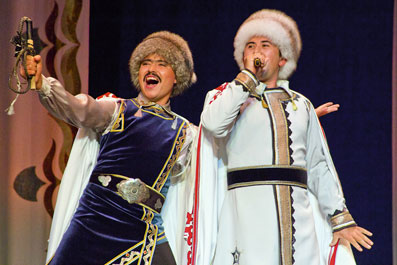 Башкирские фольклорные танцы и песни