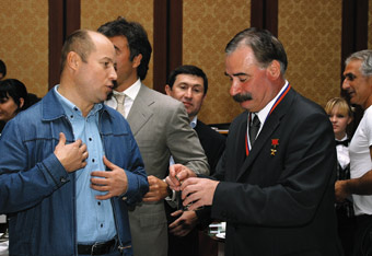 Асгат Сафаров и Руслан Аушев