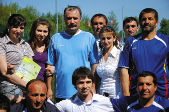 Руслан Аушев с казанскими ингушами