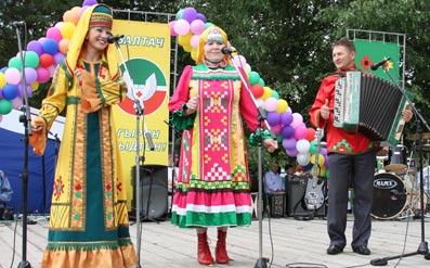 Гырон быдтон в селе Ципья Балтасинского района Татарстана. Чеберина, чеберай